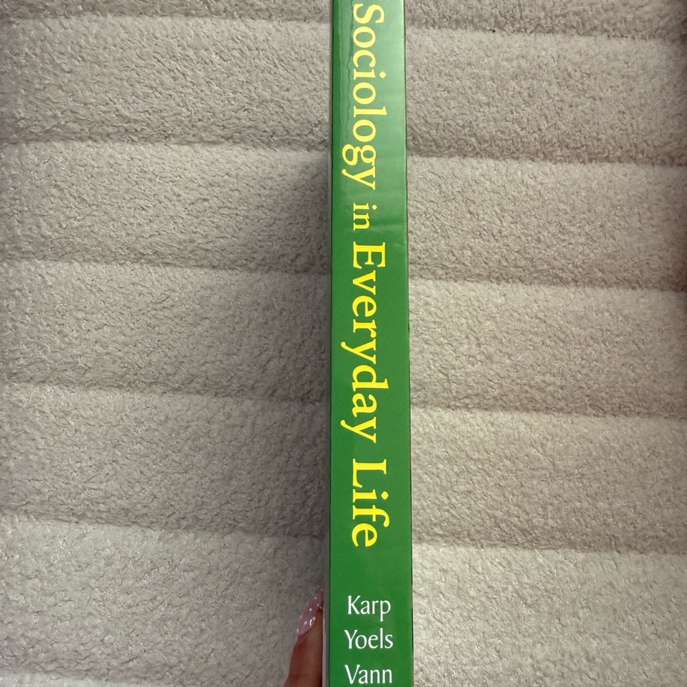 Sociology in Everyday Life Third Edition Book - Picture 2 of 3
